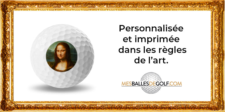 Vos balles de golf personnalisées et imprimées dans les règles de l'art !
