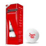 SRIXON Distance - Personnalisation Noël - Étui de 3 balles