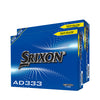 SRIXON AD333 jaunes personnalisées - Offre Spéciale - Pack de 2 Boîtes