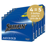 SRIXON AD333 jaunes - Pack de 5 Boîtes - Offre Spéciale 4=5 (1 boite Offerte)