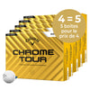 CALLAWAY Chrome Tour 24 - Offre Spéciale - Pack de 5 Boîtes 4=5 (1 boite Offerte)