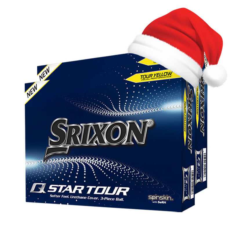 SRIXON Q-Star Tour 4 jaunes - Offre Spéciale - Pack de 2 Boîtes