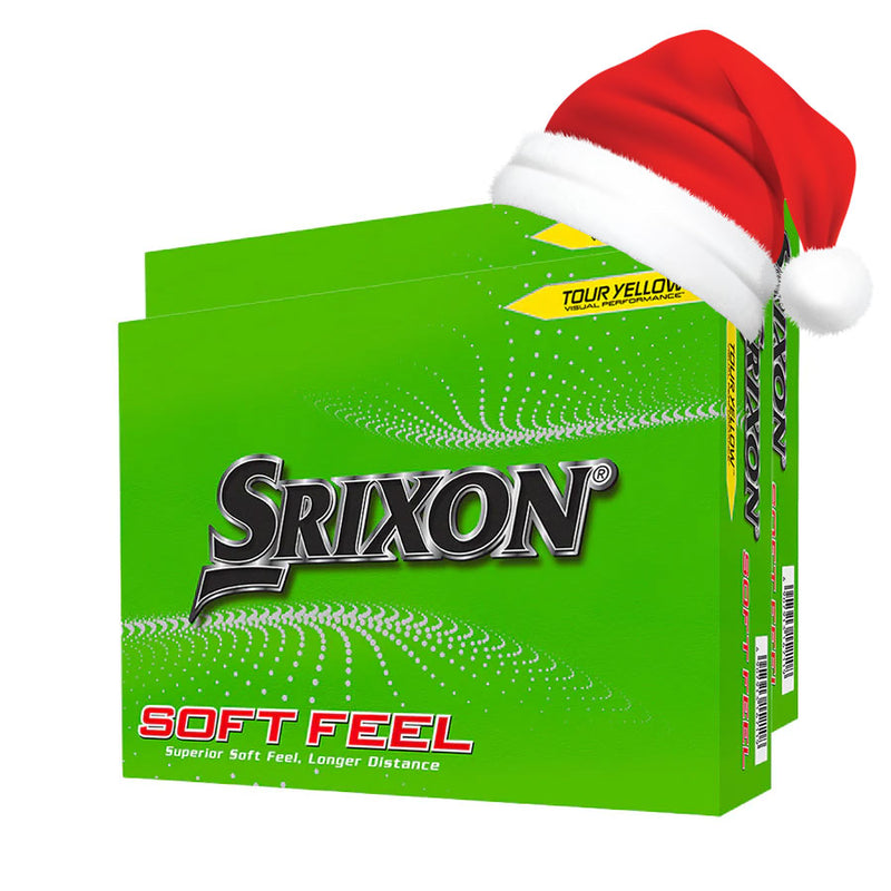 SRIXON Soft Feel jaune - Pack de 2 boîtes