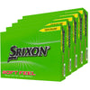 SRIXON Soft Feel jaune personnalisées - Pack de 5 boîtes