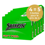 SRIXON Soft Feel - Pack de 5 Boîtes - Offre Spéciale 4=5 (1 boite Offerte)