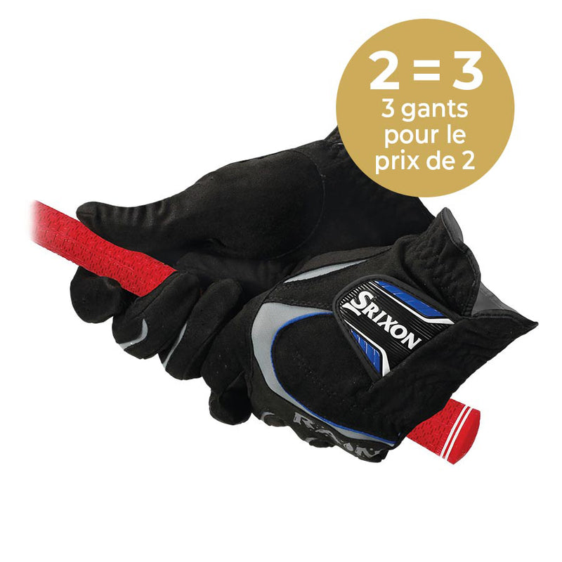 SRIXON Paire de Gants de pluie noir - Offre spéciale 2=3