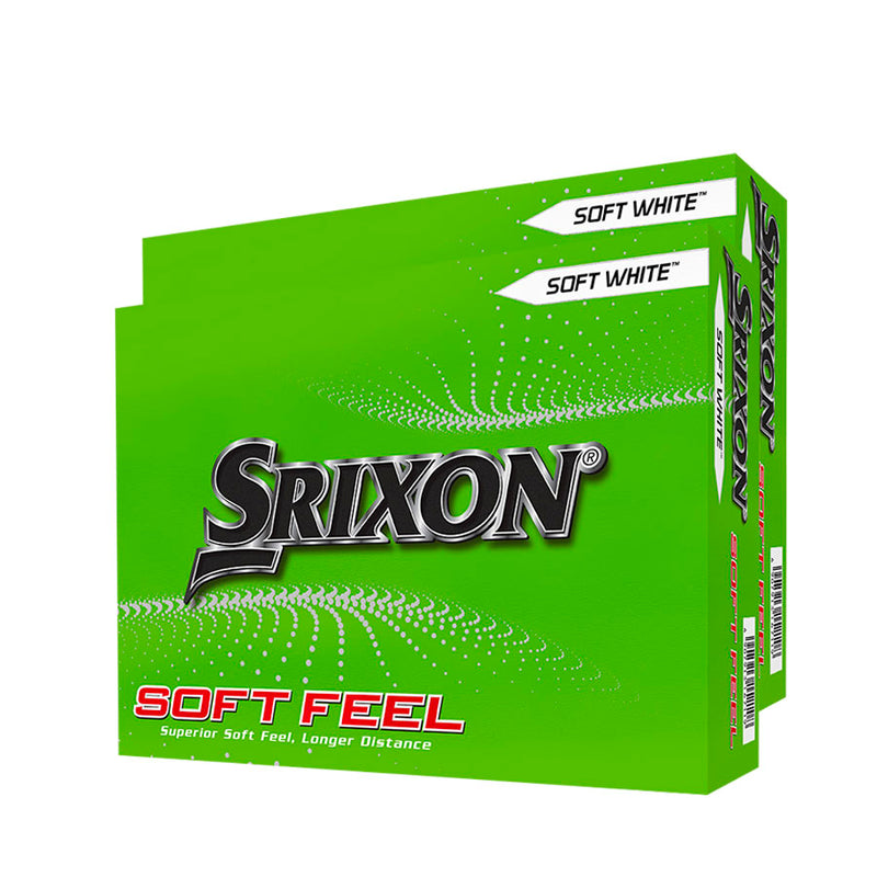 SRIXON Soft Feel personnalisées - Offre Spéciale - Pack de 2 Boîtes