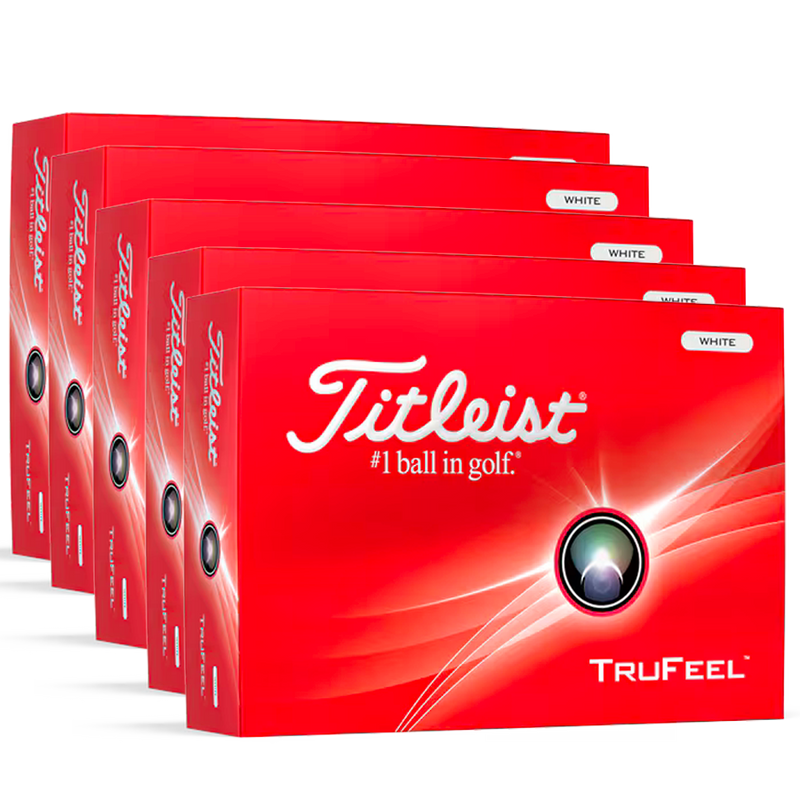 Titleist TruFeel - Offre Spéciale - Pack de 5 boîtes