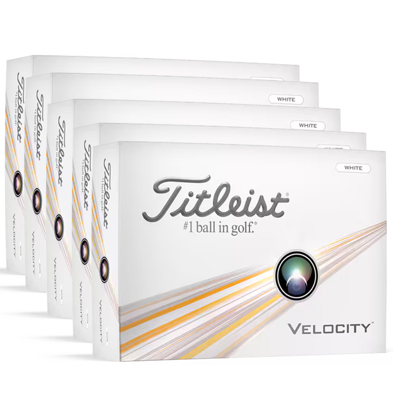 Titleist Velocity - Offre Spéciale - Pack de 5 boîtes