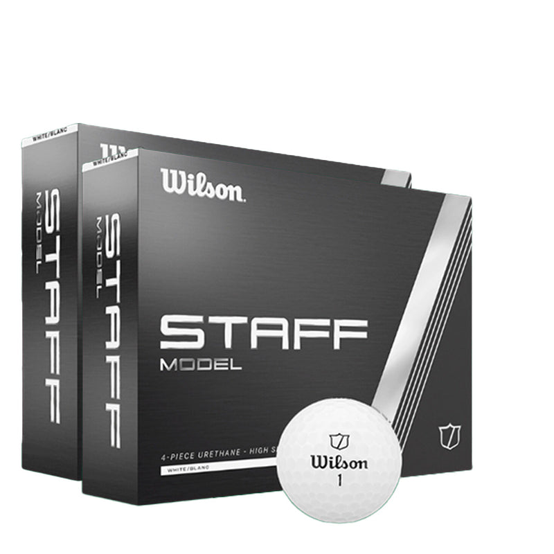WILSON Staff Model 2024 personnalisées - Offre spéciale - Pack de 2 boîtes