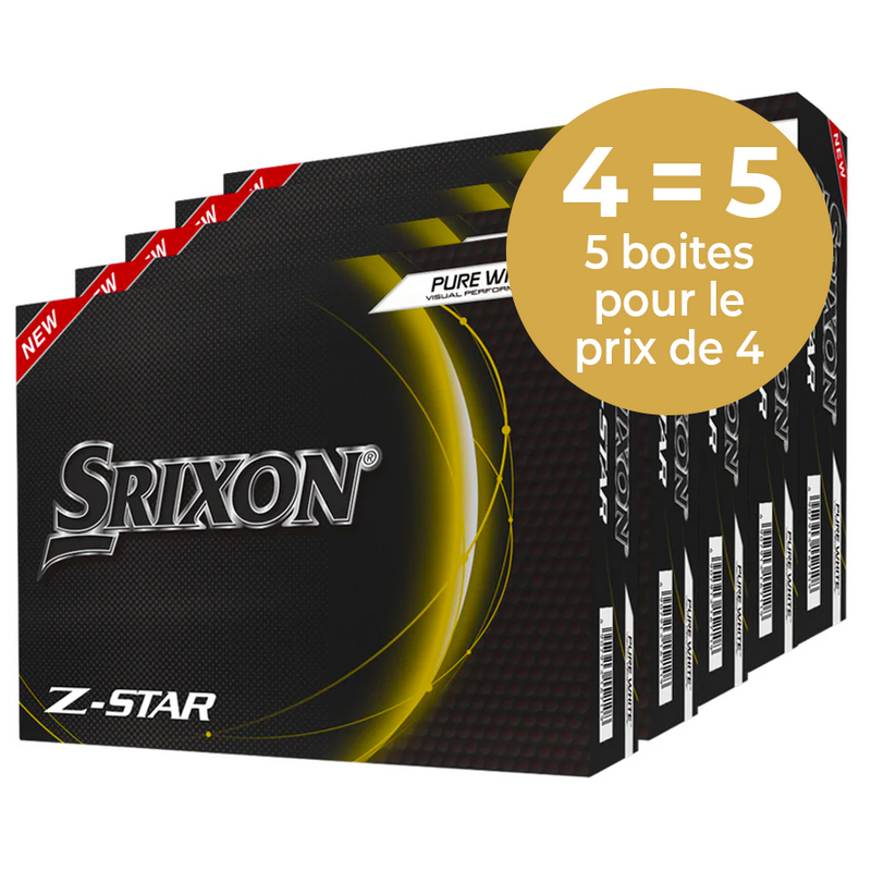 SRIXON Z-Star - Offre spéciale 4=5 (1 offerte)