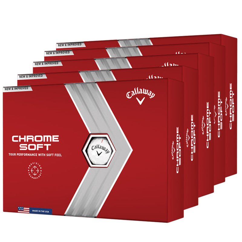 CALLAWAY Chrome Soft 22 Logotées "Offre Spéciale Entreprise" Pack 10 Boîtes