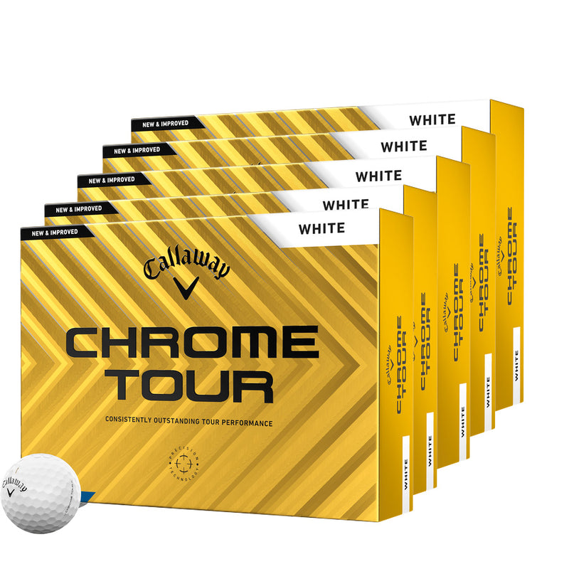 CALLAWAY Chrome Tour 24 - Offre Spéciale - Pack de 5 Boîtes