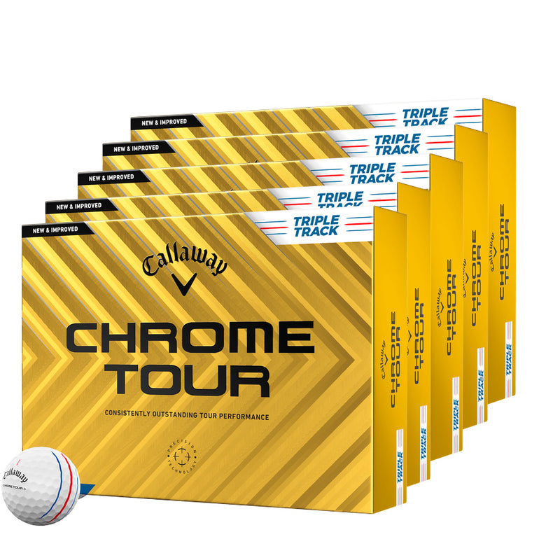 Chrome Tour 24 Triple Track personnalisées - Offre Spéciale - Pack de 5 boîtes