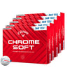 CALLAWAY Chrome Soft 24 Triple Track 360 personnalisées - offre Spéciale - Pack de 5 boîtes