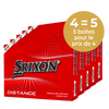 SRIXON Distance - Pack de 5 Boîtes- Offre Spéciale 4=5