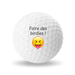 SRIXON AD333 personnalisation "Faire des Birdies !"