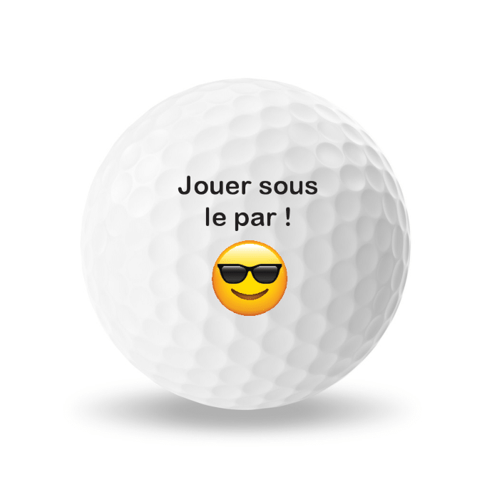 SRIXON AD333 personnalisation "Jouer sous le par !"