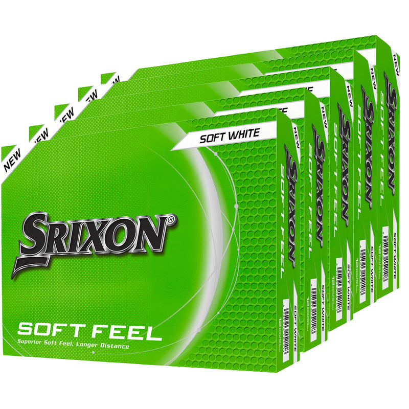 SRIXON Soft Feel - Pack de 5 Boîtes