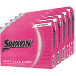 SRIXON Soft Feel Lady - Pack de 5 Boîtes