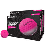 TAYLORMADE SpeedSoft HI-VIS Pink - Offre Spéciale - Pack de 2 boites