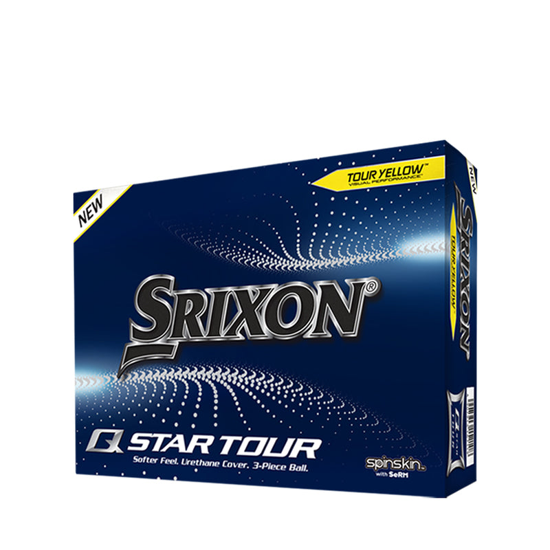 SRIXON Q-Star Tour 4 jaunes personnalisées