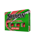 SRIXON Soft Feel Brite rouge personnalisées