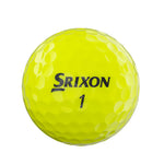 SRIXON Q-Star Tour 4 jaunes personnalisées - Offre Spéciale - Pack de 2 Boîtes