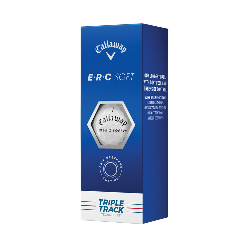 CALLAWAY ERC Soft 23 Triple Track personnalisées - Offre Spéciale - Pack de 2 Boîtes