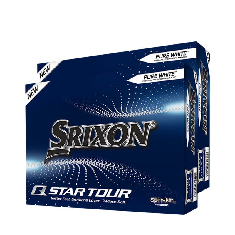 SRIXON Q-Star Tour 4 personnalisées - Offre Spéciale - Pack de 2 Boîtes