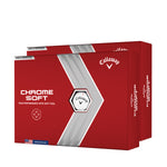 CALLAWAY Chrome Soft 22 personnalisées - Offre Spéciale - Pack de 2 Boîtes