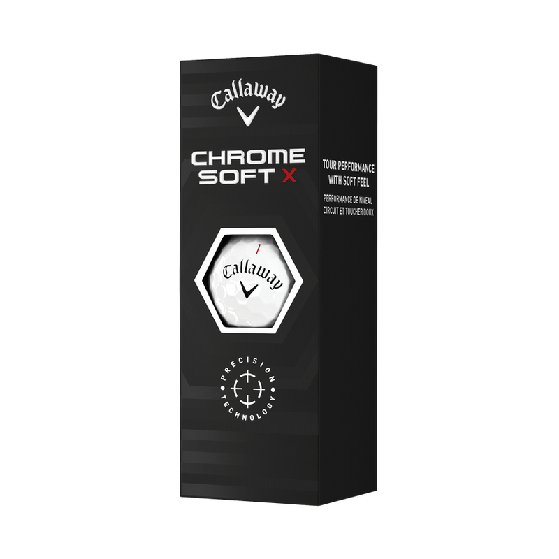 CALLAWAY Chrome Soft X 22 personnalisées - Pack de 5 Boîtes