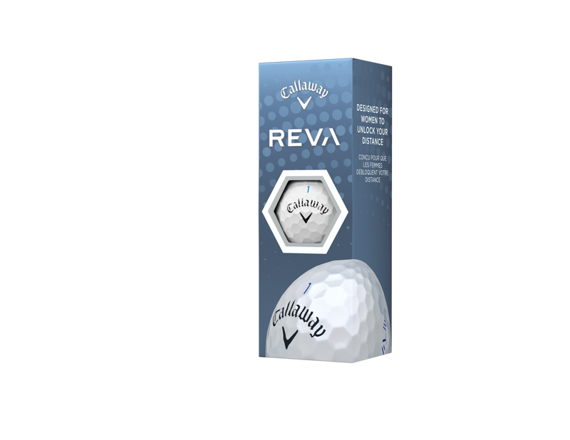 CALLAWAY Reva Pearl 23 personnalisées - Pack de 5 Boîtes